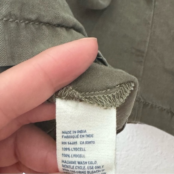 American Eagle Outfitters Sleeveless Green Utility Vest, Size S - Picture 5 of 5